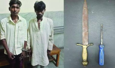 लूटपाट करने वाले 2 लुटेरे गिरफ्तार