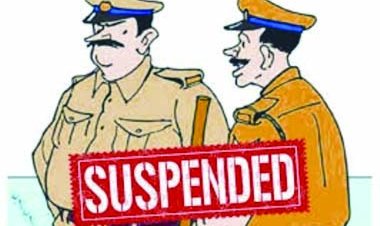 कारोबारी की शिकायत पर हुल्लड़बाज पुलिसवाला सस्पेंड