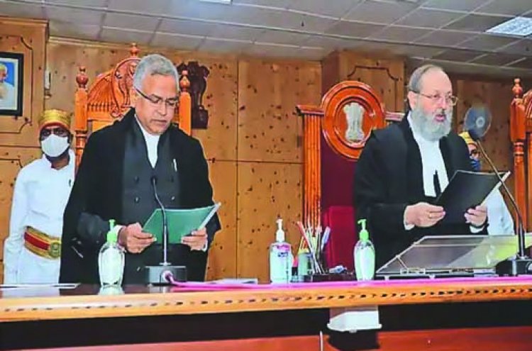 हाईकोर्ट में दो नए जजों ने ली शपथ; वर्तमान में 14 जज हैं कार्यरत