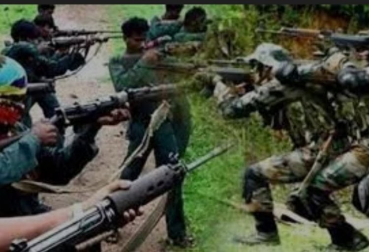 नक्सलियों के मांद में घुसकर जवानों ने किया नक्सली कैंप को ध्यस्त