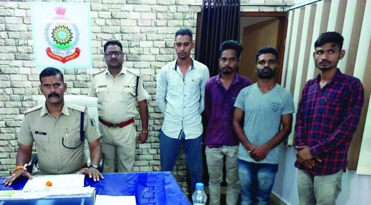 लूट के 24 घंटे के भीतर लूटेरे गिरफ्तार