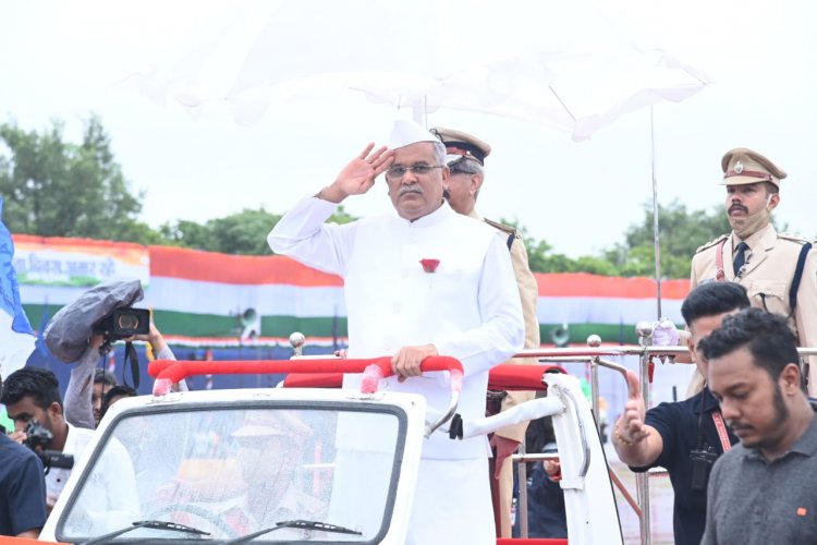 सीएम भूपेश बघेल ने प्रदेशवासियों को दी स्वतंत्रता दिवस की शुभकामनाएं