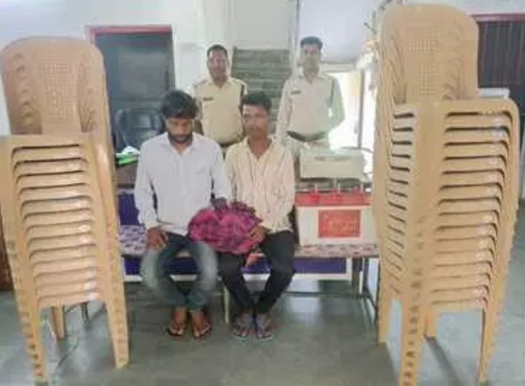 अस्पताल में चोरी करने वाले दो गिरफ्तार
