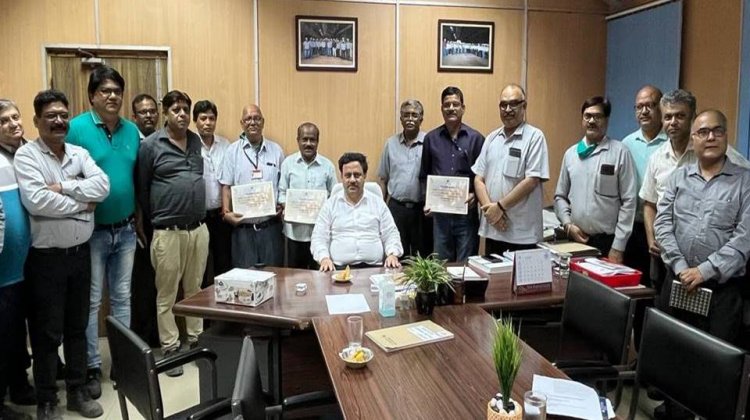 एसएमएस-2 के श्रमवीर हुए सम्मानित