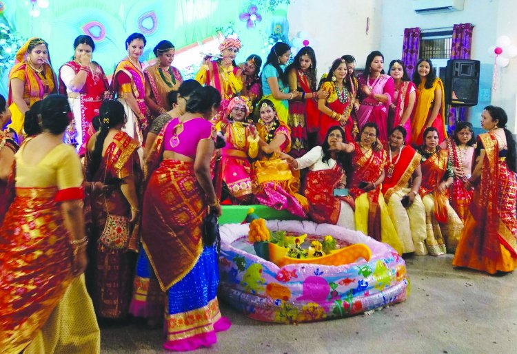 अग्रवाल महिला समिति ने धूमधाम से मनाया जन्माष्टमी पर्व