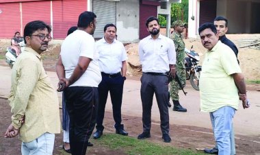 सड़क बाधा करने वाले एवं गंदगी पसारने वालों पर लगा जुर्माना