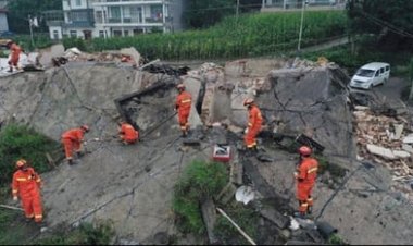 चीन में भूकंप से अब तक 46 की मौत, बचाव व राहत का कार्य जारी