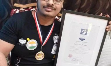 1 मिनट में 84 पुशअप्स मारकर  भिलाई के युवक ने इंडियन बुक ऑफ वर्ल्ड रिकॉर्ड में दर्ज कराया अपना नाम