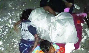हादसे में 2 बच्चे सहित 7 लोगों की मौत,सड़क किनारे खड़े ट्रेलर से  जा टकराई बस