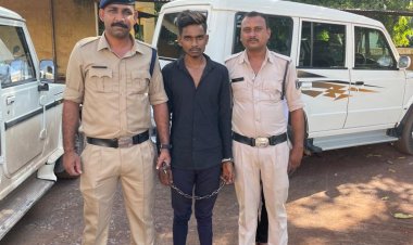 चोरी का लैपटॉप बेचने ग्राहक तलाशते अपराधी को स्मृति नगर पुलिस ने किया गिरफ्तार