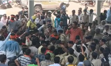 दुर्ग में अंडरब्रिज लोकार्पण को लेकर जमकर विवाद, निर्दलीय पार्षद समर्थकों व पुलिस के बीच झुमाझटकी