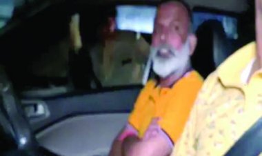 नशे में डॉक्टर को देख भड़के एसपी, सीट बेल्ट नहीं बांधने पर भिलाई के पार्षद को फटकार