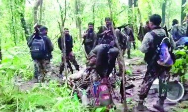 जवानों ने किया माओवादी कैंप ध्वस्त