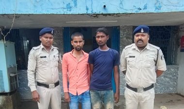 भिलाई के पार्षद को गाली गलौज व जान से मारने की धमकी देने वाले दो आरोपी गिरफ्तार
