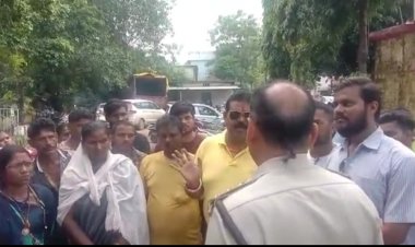 दुष्कर्म की सूचना देने वाले युवक को पुलिस ने भेजा जेल, बस्ती वालों ने घेरा मोहन नगर थाना