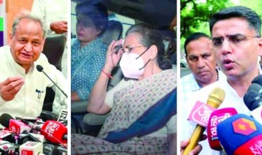 राजस्थान में चौराहे पर कांग्रेस, हर रास्ते में मुश्किल, फिर होगी गांधी परिवार की परीक्षा