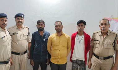 वैशाली नगर पुलिस ने सट्टा पट्टी के साथ तीन को किया गिरफ्तार