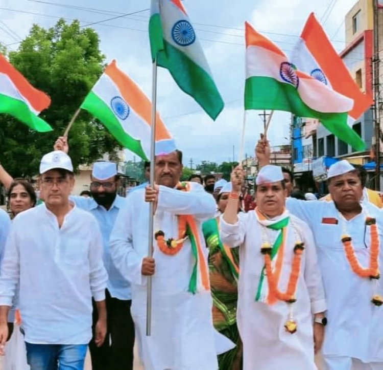 स्मृति नगर चौक से 8 सितम्बर को भारत जोड़ो पद यात्रा
