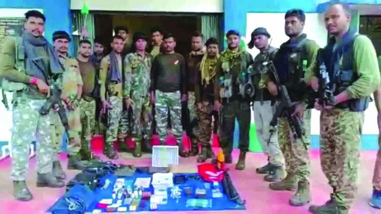 पुलिस-नक्सली मुठभेड़ में मिली बड़ी सफलता