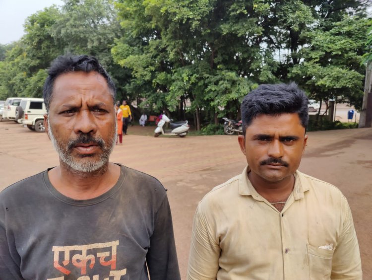 42 हजार के आयरन स्क्रेब के साथ 2 गिरफ्तार, भिलाई 3 पुलिस ने की कर्रवाई