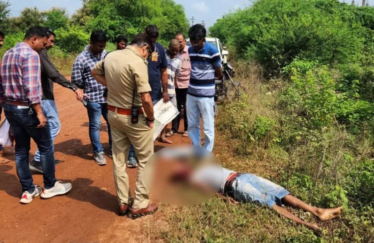 JAGUAR शोरूम के पीछे युवक की हत्या