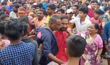 चरोदा में भीख मांगने गई राजस्थान के साधुओं की बच्चा चोर समझकर लोगों ने कर दी पिटाई, वीडियो हुआ वायरल