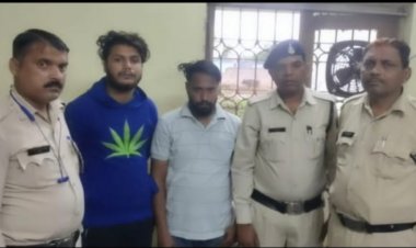 भिलाई में चाकू लेकर बड़ी वारदात करने के फिराक में दशहरा की रात्रि में बटनदार चाकू एवं गुप्ती सहित दो व्यक्ति गिरफ्तार