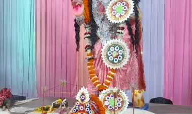 सेक्टर 6 कालीबाड़ी में कोजागरी लक्ष्मी पूजा का आयोजन