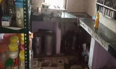 गैस सिलेंडर पाइप लीकेज से लगी भीषण आग में 3 लोग झुलसे