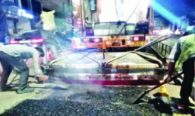 महापौर ने सड़क संधारण एजेंसी पर लगाया 25 लाख का जुर्माना