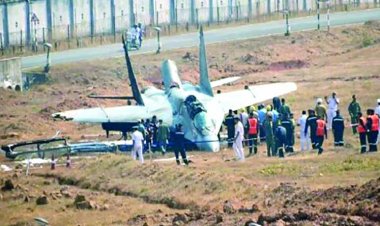 गोवा में मिग 29 लड़ाकू विमान क्रैश