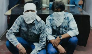 65 ई-रेलवे टिकट के साथ दो दलालो को पुलिस ने पकड़ा