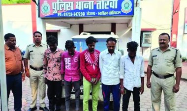 ढाबा संचालक और उसके बेटे पर रॉड-डंडा और चाकू से जानलेवा हमला मामले में 5 गिरफ्तार