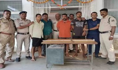 ट्रक चालक और हेल्पर पर चाकू व डंडे से जानलेवा हमला करने वाले चार ग्रामीण गिरफ्तार