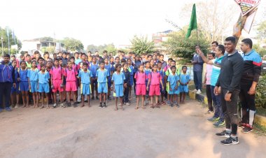 पुलिस झण्डा दिवस एवं राष्ट्रीय एकता दिवस के अवसर पर राष्ट्रीय एकता दौड़ का आयोजन