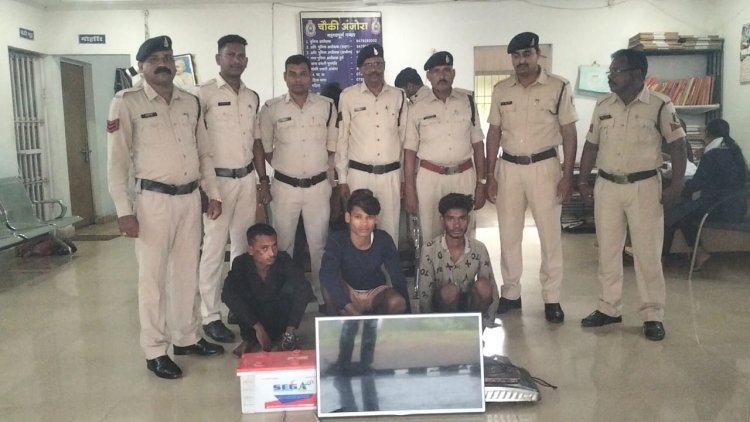 नकबजनी चोरी के शातिर आरोपी चढ़ा अंजोरा पुलिस के हत्थे