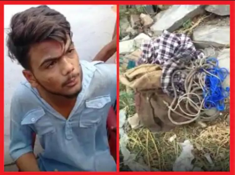 बदमाशों ने अपहरण करने के लिये युवक को डाला बोरे में, सड़क की गड्ढों ने बचाई युवक की जान