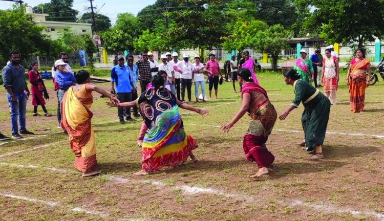 रिसाली: ब्लाक स्तर के प्रतियोगिता में शामिल होने 932 खिलाड़ी करेंगे जोर अजमाइश