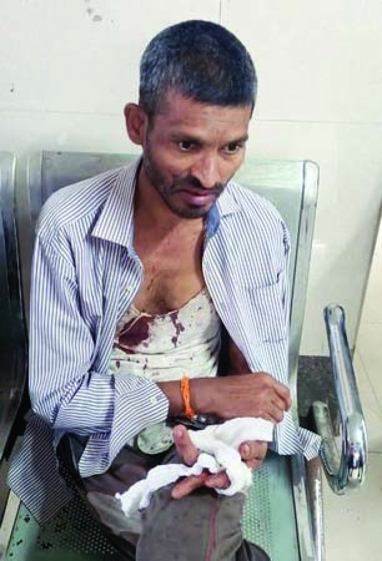 वरिष्ठ क्राइम पत्रकार पर लुटेरों ने किया जानलेवा हमला