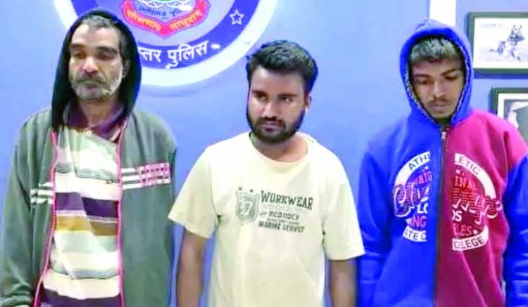 पत्नी की हत्या कर जमीन में दफना दी थी लाश, फरार पति साथियों के साथ पुरी में पकड़ा गया