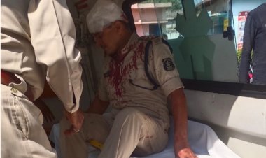 शराब कोचियों ने TI और ASI पर किया हमला