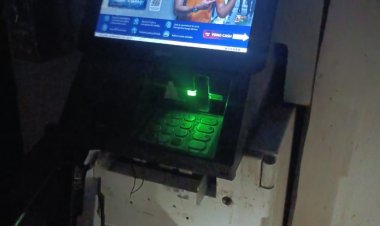 भिलाई: SBI ATM में तोड़फोड़ कर रुपए निकालते एक आरोपी रंगे हाथों गिरफ्तार