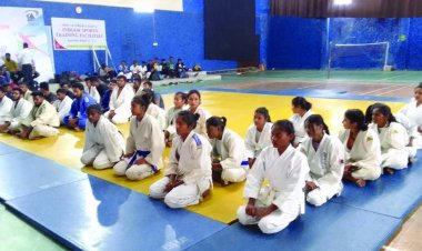 श्री शंकराचार्य महाविद्यालय में जूडो प्रतियोगिता आयोजित