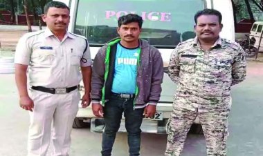 महुआ शराब की तस्करी करते एक आरोपी गिरफ्तार