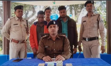 सूने घर से 1.10 लाख पर करने वाले आरोपी पुलिस गिरफ्त में