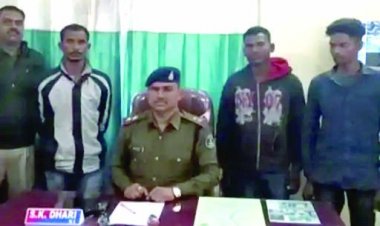 बंद पड़े पॉवर प्लांट में करीब 50 चोरों ने बोला धाबा, तीन गिरफ्तार