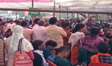 नियमितीकरण की मांग और ठेका प्रथा बंद कराने प्लेसमेंट कर्मचारियों का महा धरना, प्रदेश के सभी संभागों से कर्मचारी हुए शामिल