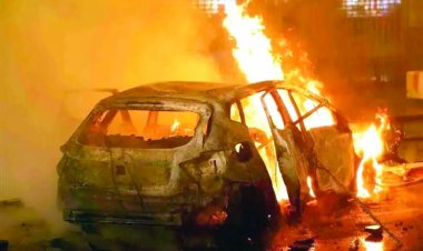 बेल्जियम की करारी हार के बाद प्रशंसकों ने की भारी तोड़फोड़, जल उठा पूरा शहर