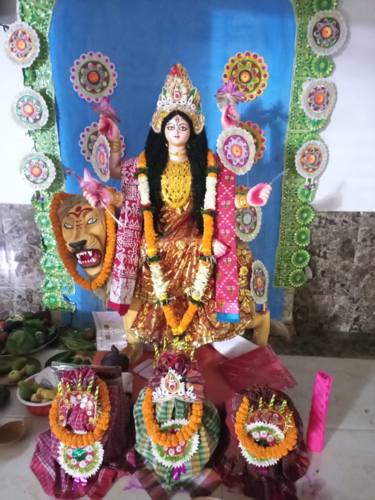 जगधात्री पूजा पर हुडको कालीबाड़ी में विशेष आयोजन कल
