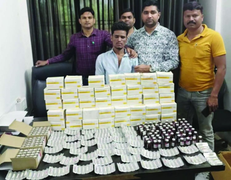 नशीली दवाइयों की अवैध बिक्री करने वाले अपराधी गिरफ्तार